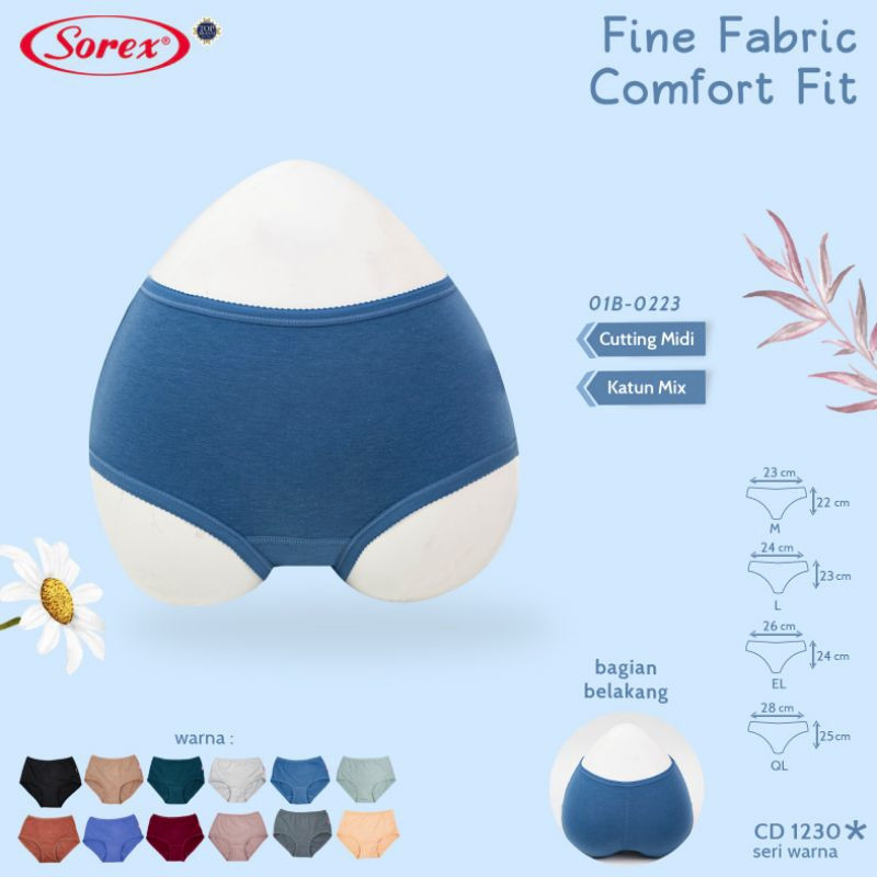 Celana Dalam Wanita Jumbo Sorex -  celana dalam Big Size - 1230