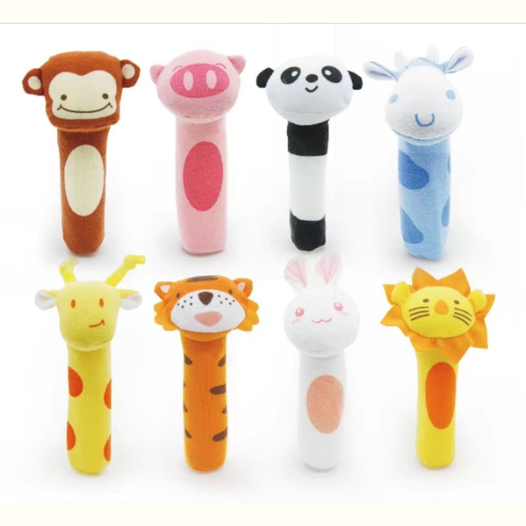 Rattle stick bayi Mainan rincingan bayi mainan genggam bayi 3 bulan