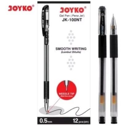 

Terlaris (12Pcs) Pulpen Gel Joyko Jk-100Nt/Bolpoin Joyko Jk-100Nt/ Pulpen Joyko