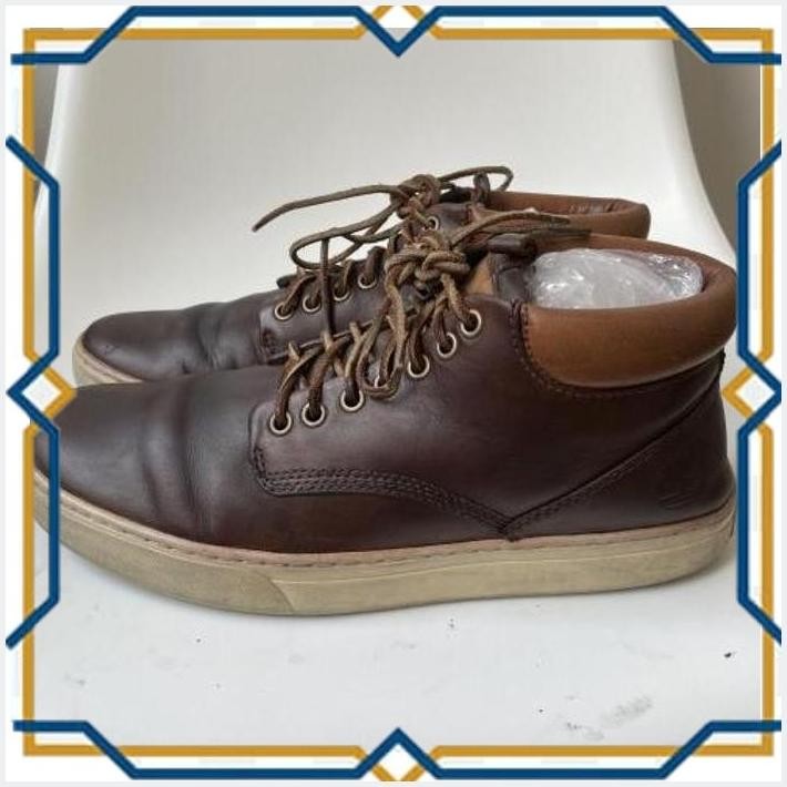 [ATM] SEPATU TIMBERLAND ANKLE BOOTS DARK BROWN SECOND ORIGINAL