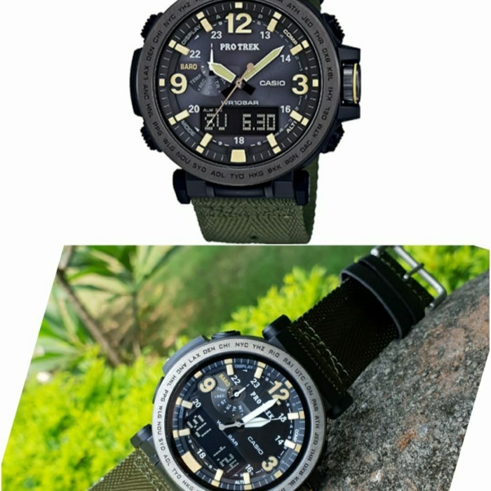 PRODUK TERBATAS Jam Tangan Pria Gshock Protrek Type PRW 6600 PRG 600 Ori BM 48mm Set