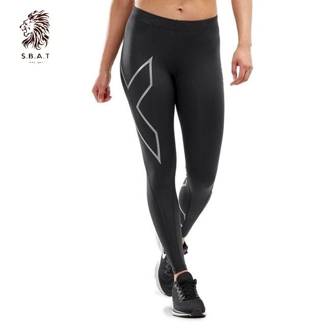 2Xu Women'S Compression Tights Legging Sport Wanita Original Asli 100%