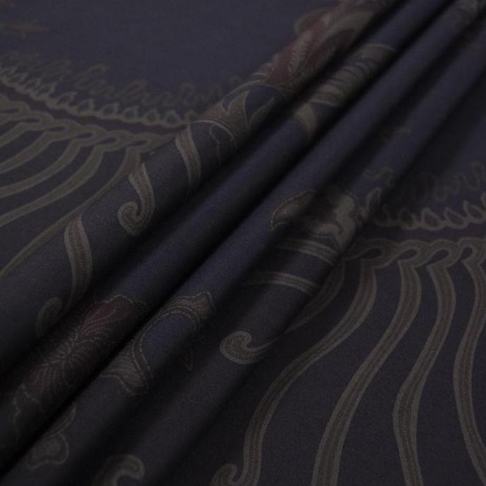 Enzy Batik Kain Batik Senapati - Black