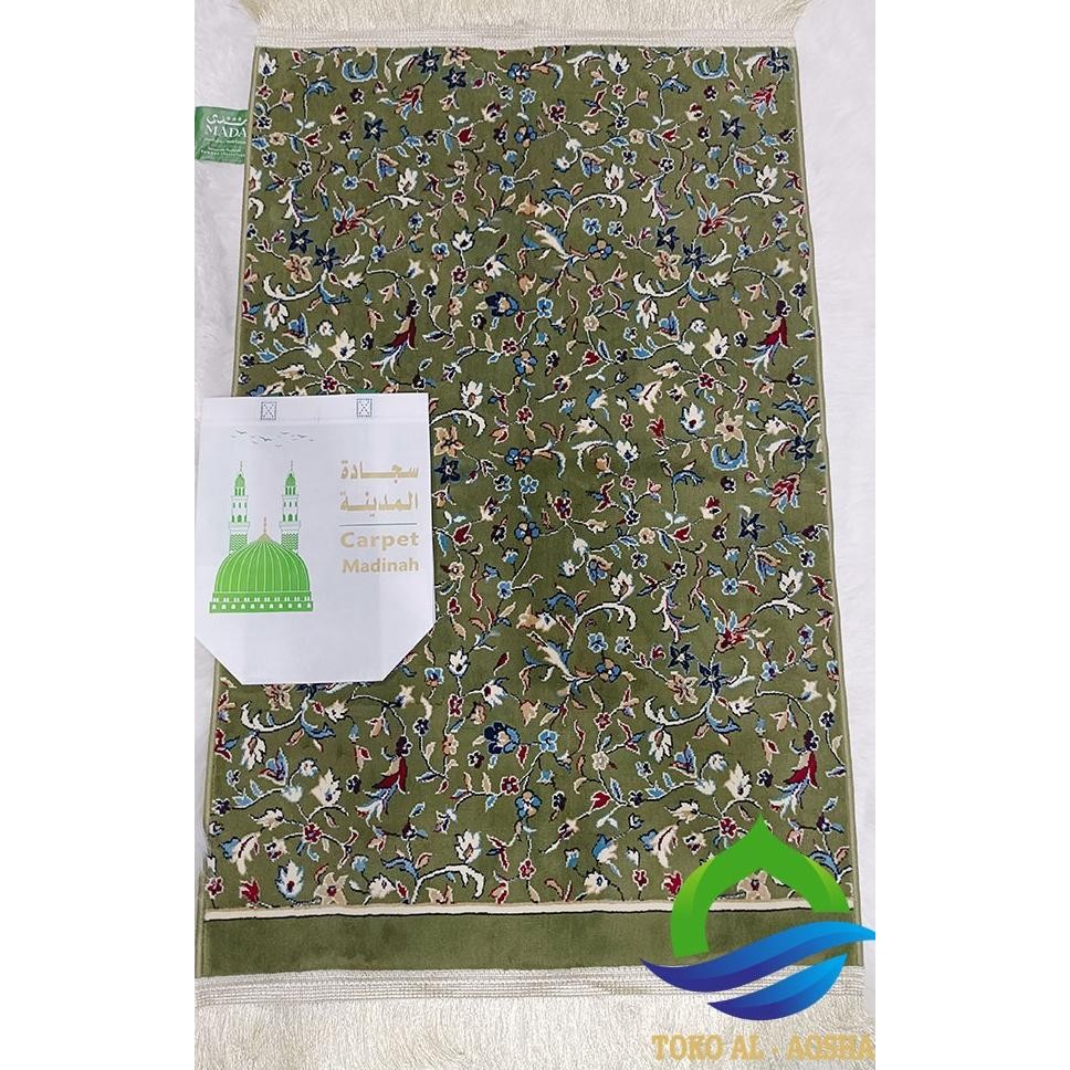 Spesial Sajadah Rawdah Polos Hijau-Rawdah Rug