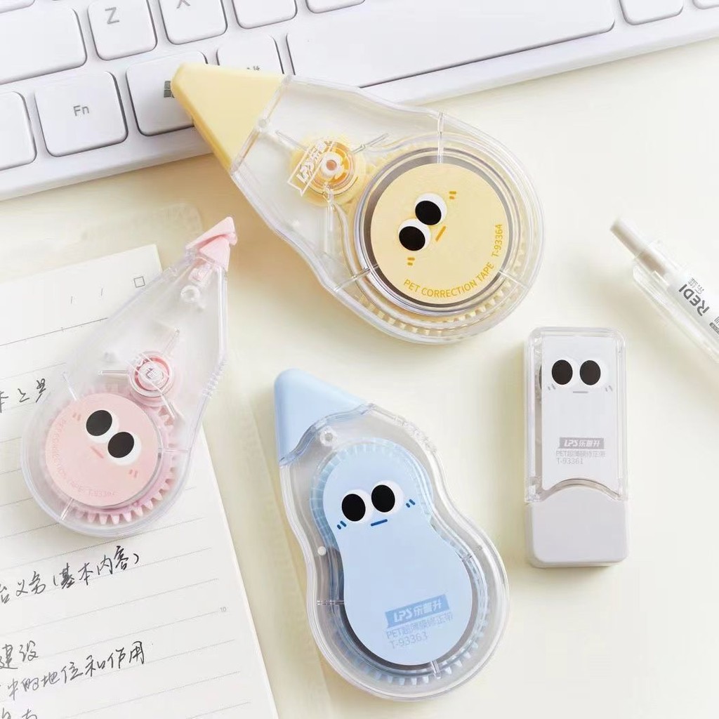 

Mini Big Eye Cute Ultra-thin Correction Tape Smooth Continuous Correction Tape