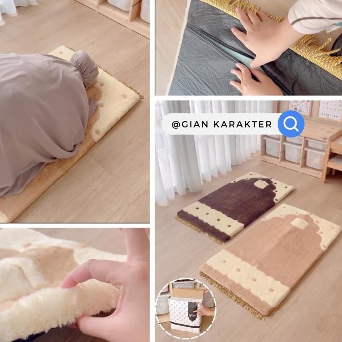 Terjangkau Sajadah Bulu/Rumbai/Busa/Tebal Kairo Premium - Gian Karakter