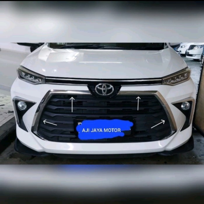 List Grill Avanza 2022 2023 2024 List Gril Avanza Crume