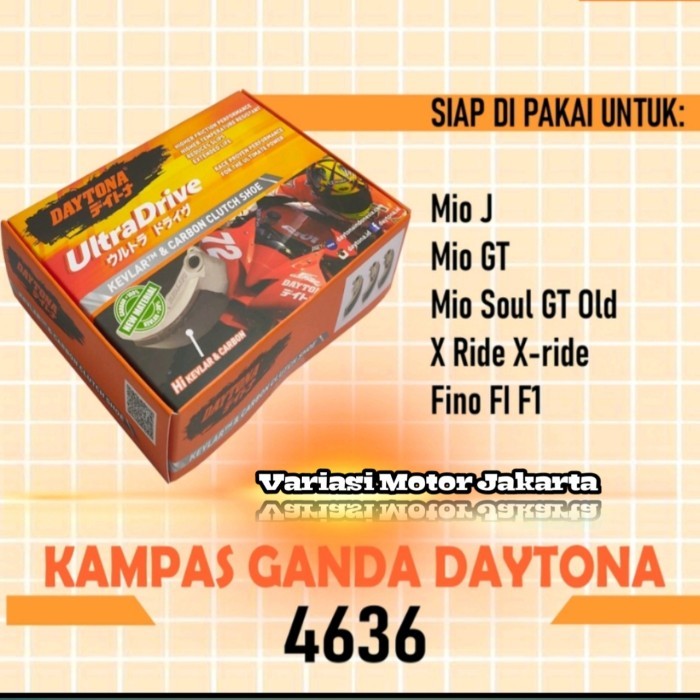 Kampas Ganda Mio J Daytona