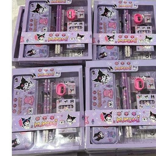 

Gh-6 Viral Pensil Sekolah Puncak Promo Ramadhan Sale 3.3 Kotak Pensil Anak Kuromi Set 7 In 1 Stationery Hadiah Anak Sekolah Sanrio Alat Tulis Set Kotak Pensil / Alat Tulis Dan Kotak Pensil Sanrio/ Kotak Pensil / Peralatan Sekolah / Pensil Sanrio Murah