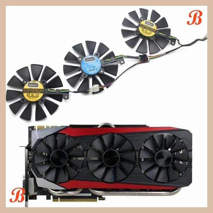 [SRP] FAN VGA ASUS ROG STRIX R9 390X RX 580 8GB 1 SET 87MM 6PIN