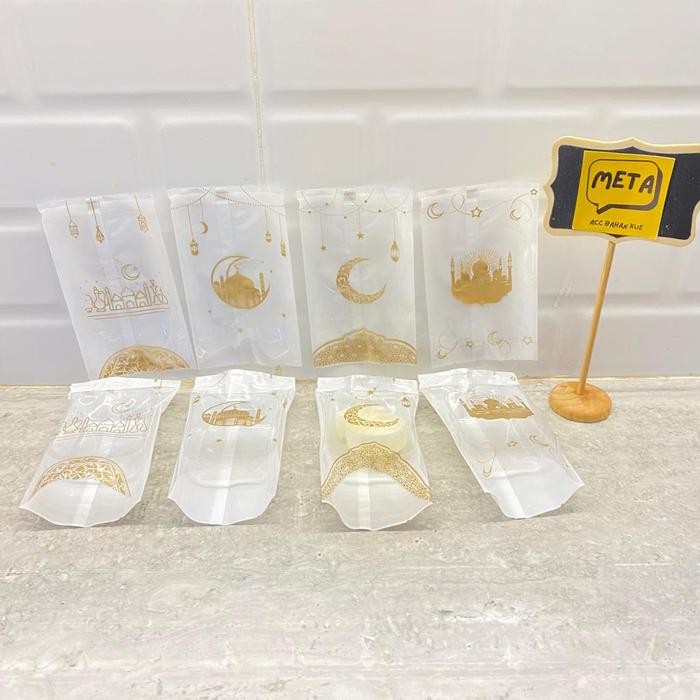 

New! 100LEMBAR PLASTIK NASTAR 7X12CM / PLASTIK KUE KERING LEBARAN / IDULFITRI HAMPERS / 50PCS TRAY NASTAR 30GR - 100LEMBAR PUTIH Idul Fitri