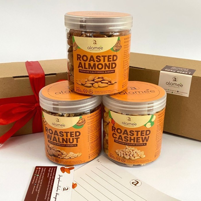 

New! Hampers Lebaran Kacang Almond Wisuda Wedding Pernikahan Natal Imlek - 2 Jar Idul Fitri