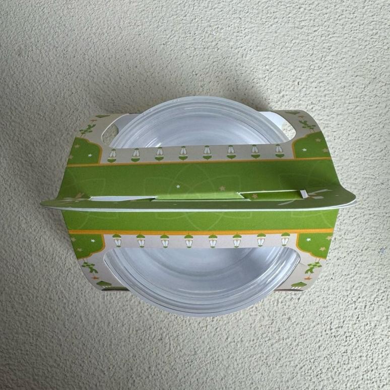 

1 SET 10PCS BOX JINJING TOPLES TABUNG KUE KERING IDUL FITRI FREE HANGTAG LEBARAN DAN GANTUNGAN