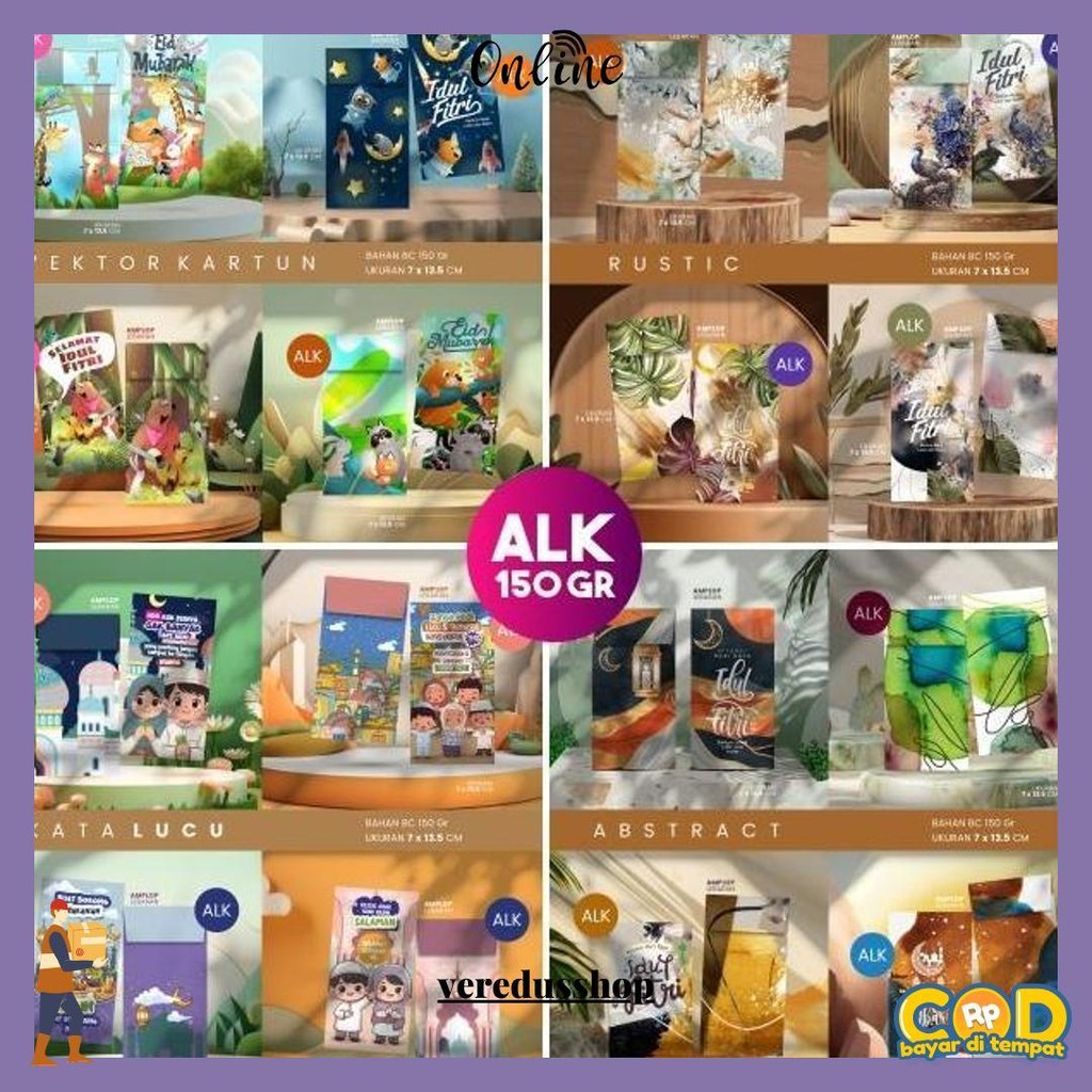

(Isi 20 Pcs) Amplop Lebaran Edukasi / Isi 4 Desain (Sesuai Tema) / Amplop Murah / Amplop Idul Fitri Bisa Cod