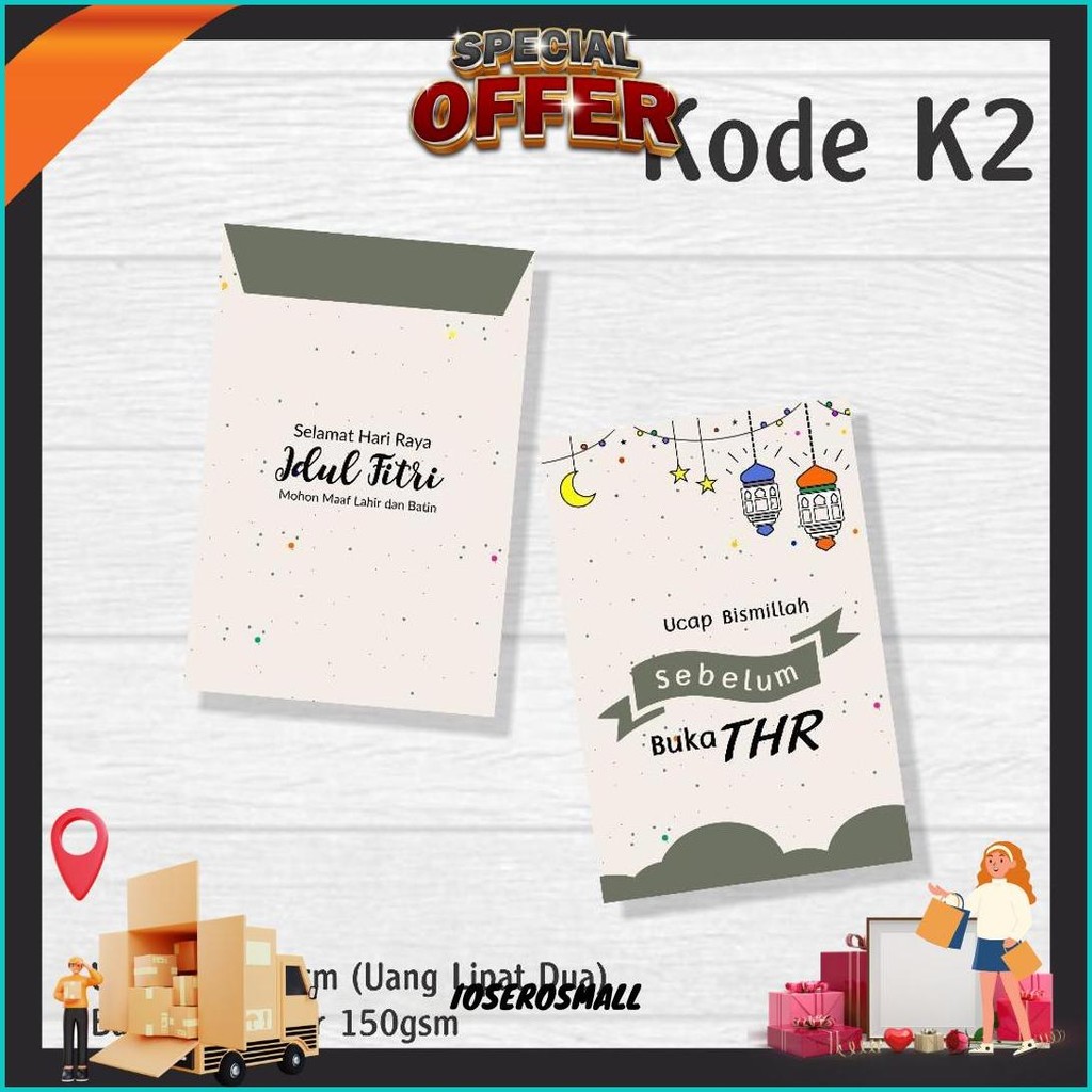 

Angpau Lebaran Unik / Amplop Lebaran Karakter Lucu / Amplop Lebaran Hari Raya Idul Fitri Murah Original Produk