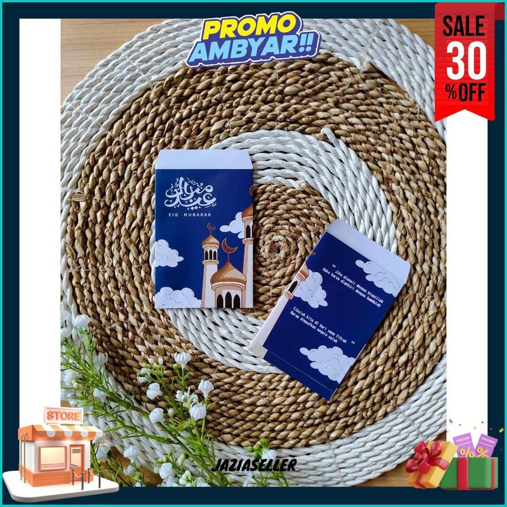 

Amplop Lebaran Medium Shabic - Isi 10 Siap Kirim