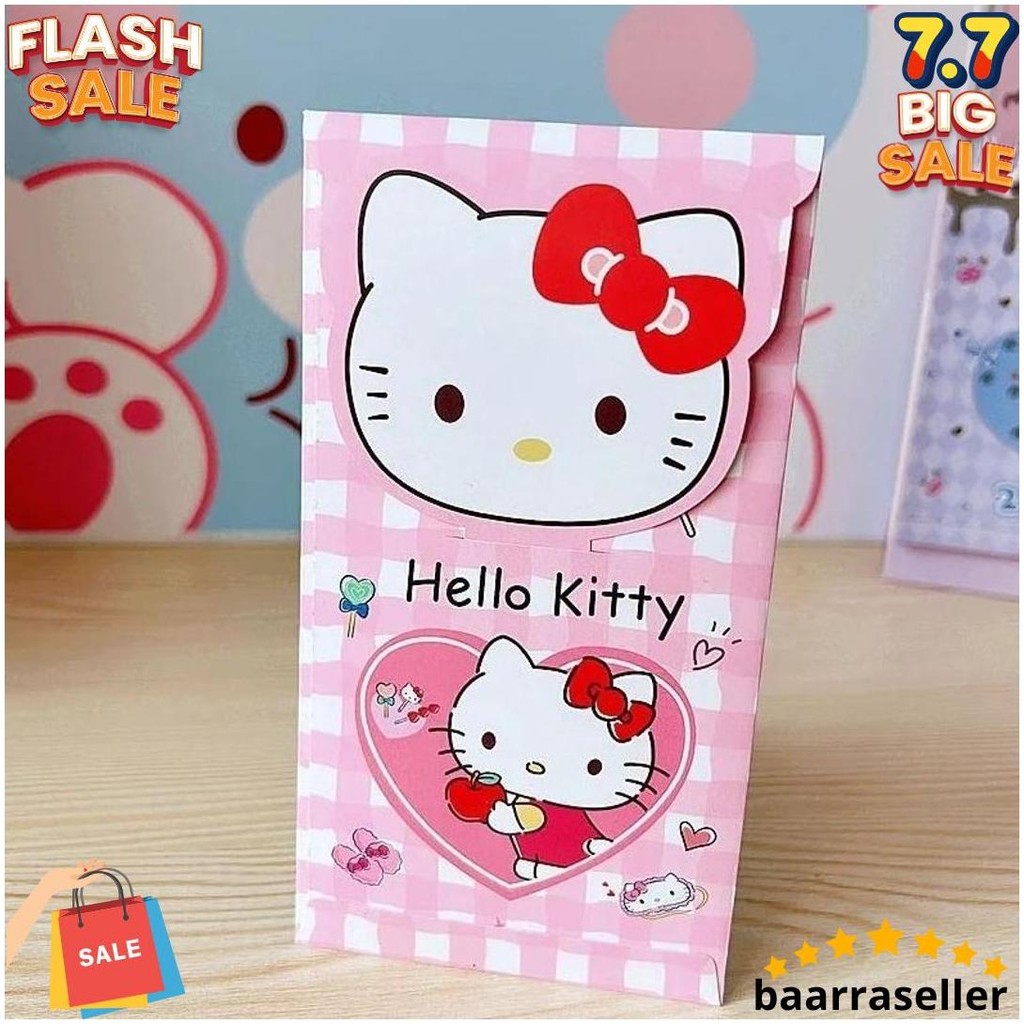 

Isi 5Pc - Amplop Lebaran Sanrio My Melody Kuromi Cinnamorol Unik Tebal - Uang Tidak Dilipat Original Produk