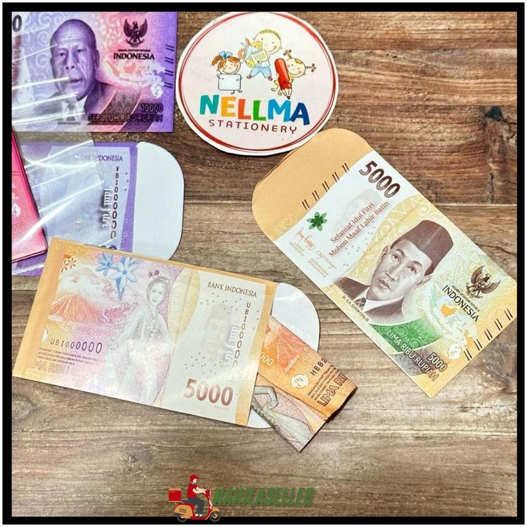 

Ampau Amplop Lebaran Uang Mainan Medium Isi 100 Lembar Gratis Ongkir