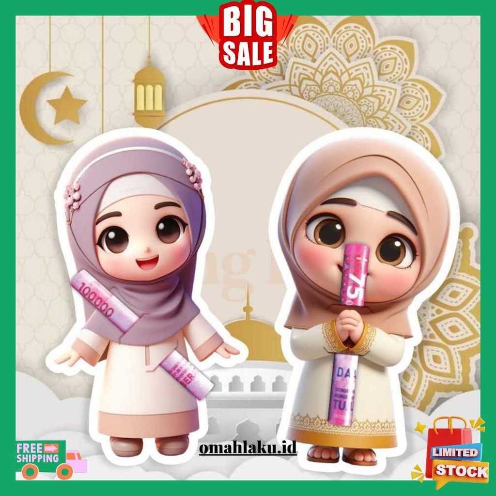 

4 Pack Amplop Karakter 2025 Amplop Lebaran Angpau LucuAmplop Thr Lebaran Angpau Surprise Original Produk