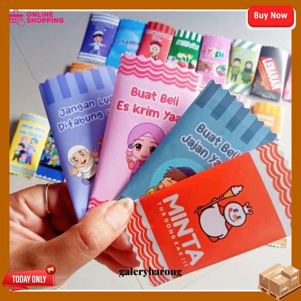 

Amplop Permen Kecil Amplop Lebaran Isi 10Pcs Terlaris