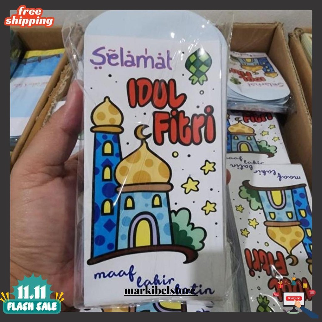 

100Pcs Dan 50Pcs Amplop Idul Fitri Karakter Ukuran Besar L 8X15Cm Amplop Ampau Lebaran Grosir 1 Pak Isi 100 Dan 50 Lembar Termurah Banget