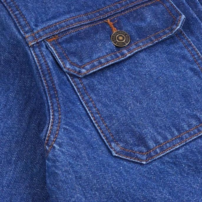 Promo Greenlight Jaket Jeans Pria Brandley Denim C010224 Panjang