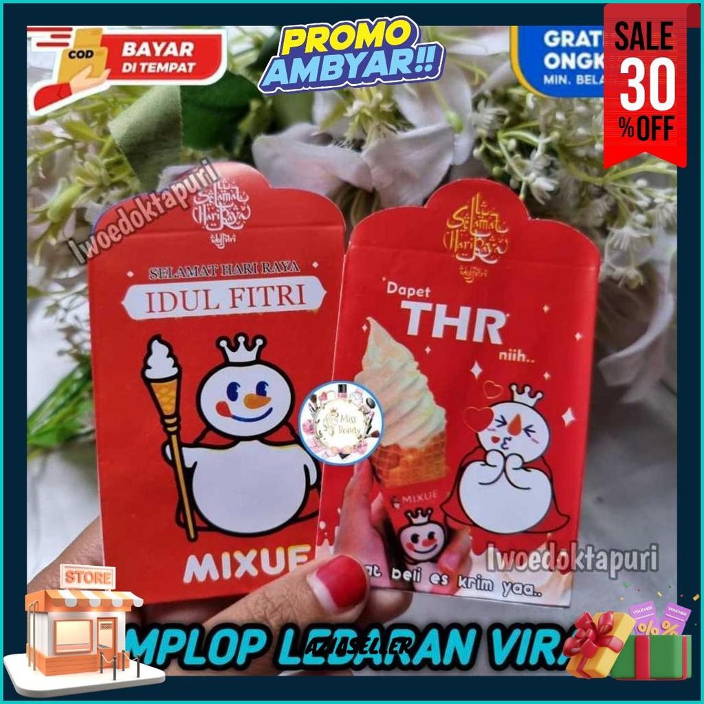 

Amplop Lebaran 2024 Viral Snack Unik Lucu Kekinian Bahan Tebal Kualitas Premium Ukuran 7X12,5 Cm 1 Pack Isi 10 Thr Idul Fitri Hari Raya Promo Grosir Murah Bisa Cod Gratis Ongkir Siap Kirim