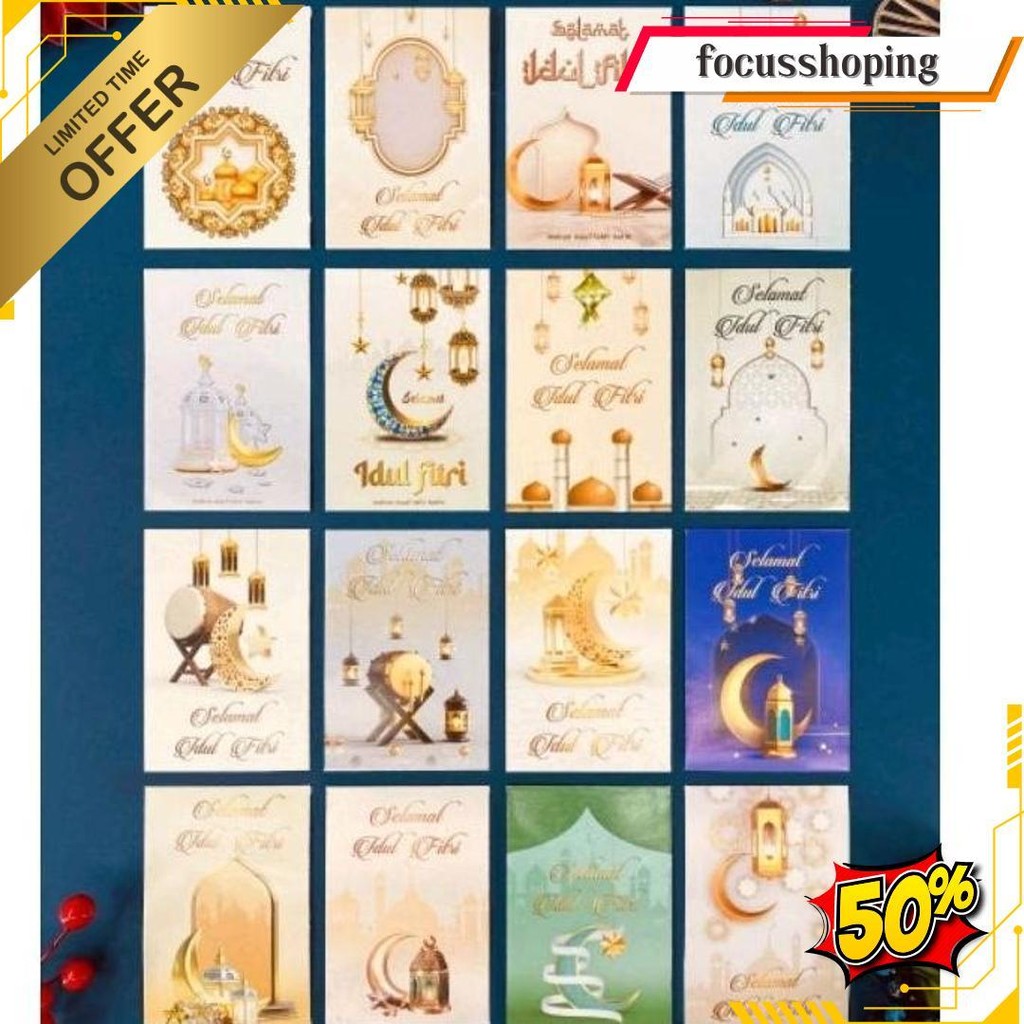 

Amplop Lebaran Idul Fitri 2025 Besar 25 Pcs / Kecil Isi 50 - Amplop Karakter Motif Lebaran Angpao Lucu Gratis Ongkir