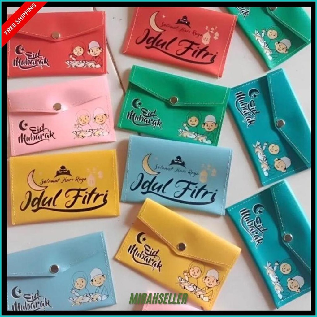 

12Pcs Dompet Amplop Lebaran Botega Cci Kecil Termurah Banget