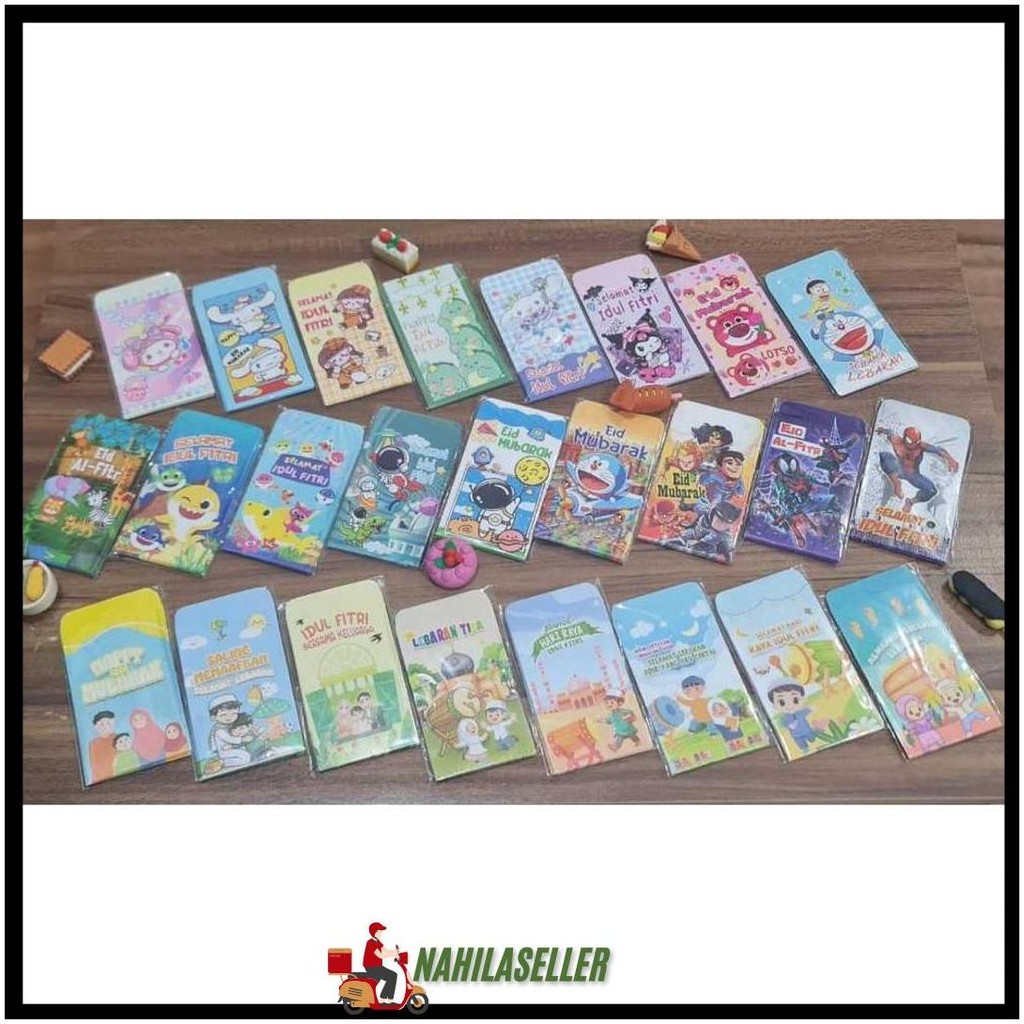 

Murah!! (50Pcs) Amplop Lebaran Uk S, Amplop Hari Raya Idul Fitri, Termurah, Angpao Motif 2025, Angpao Idul Fitri, Amplop Lebaran Lucu, Amplop Karakter, Amplop Idul Fitri Siap Kirim