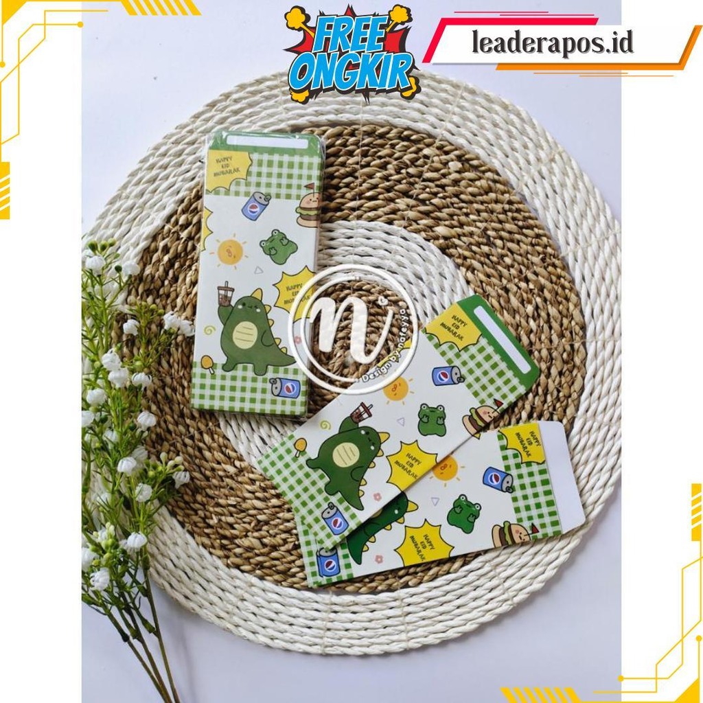 

Isi 10Pc - Amplop Lebaran Panjang Bahan Premium Tebal L Ada Tempat Tulis Nama Termurah Banget