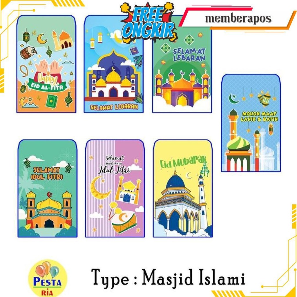 

Murah!! (50Pcs) Amplop Lebaran Uk Medium, Amplop Hari Raya Idul Fitri, Termurah, Angpao Motif 2025, Angpao Idul Fitri, Amplop Lebaran Lucu, Amplop Karakter, Amplop Idul Fitri Siap Kirim