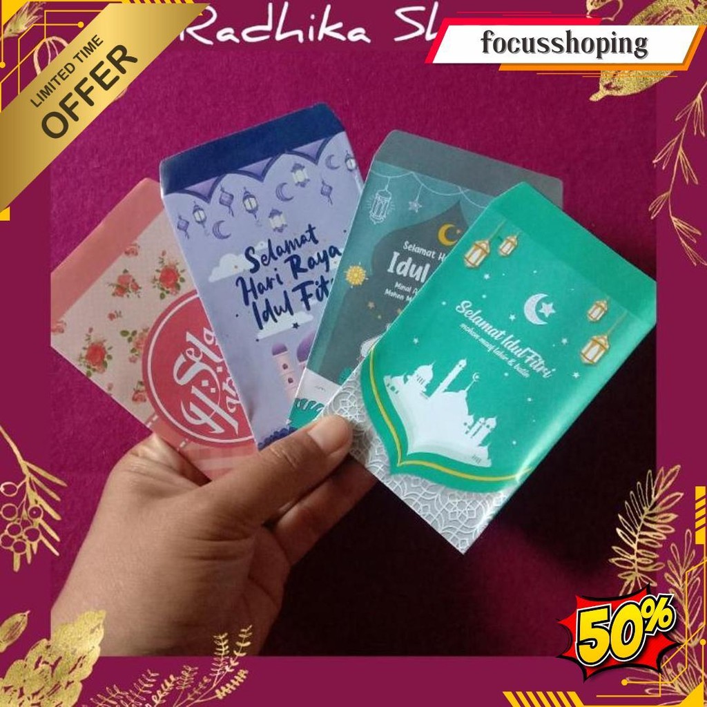 

Amplop Lebaran Kertas Medium Seri Dewasa Gratis Ongkir