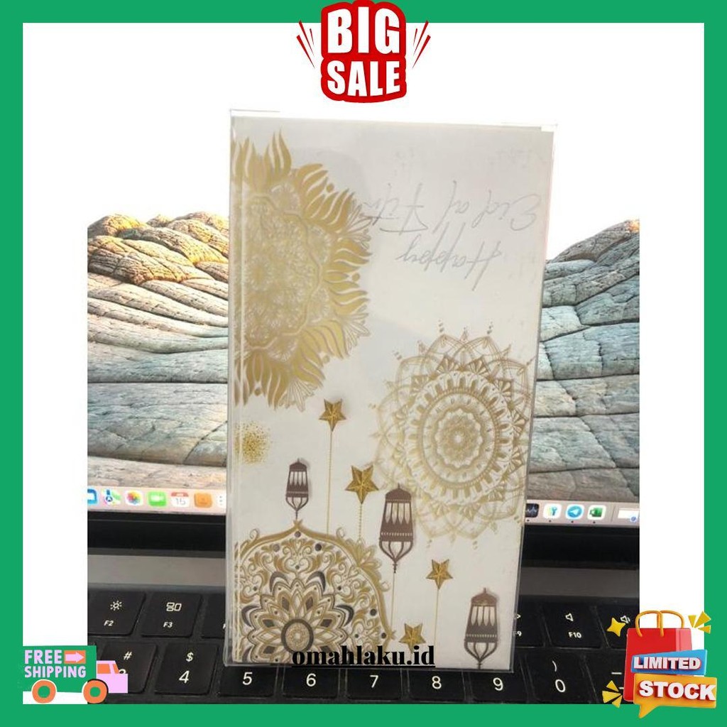 

25Pcs Amplop Panjang Amplop Idul Fitri Ampao Lebaran Motif Islami Besar, Amplop Besar Islami Cod