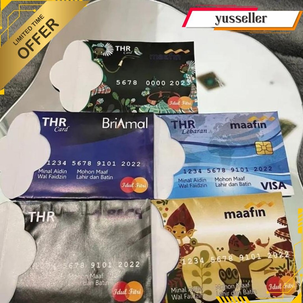 

10Pcs Amplop Lebaran Motif Uang / Atm Idul Fitri Termurah Gratis Ongkir