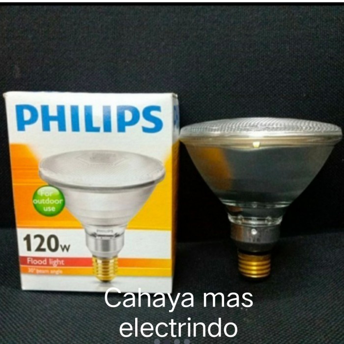 Philips Lampu Sorot Par 38 Flood Light 120W Par38 120Watt 120W