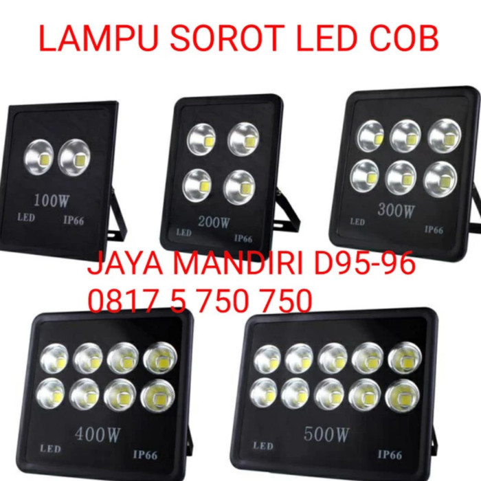Lampu Sorot Led 200 Watt Cob Mangkok 200Watt 200W 200 W Outdoor