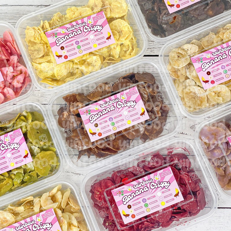 

Discount Rainbow Banana Crispy - Keripik Pisang Selai - Keripik Pisang Lumer