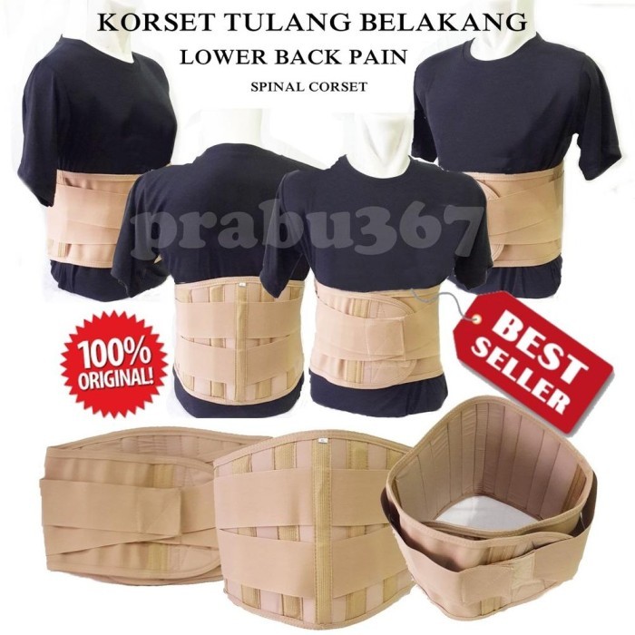 JUAL RUGI Korset tulang belakang / korset lumbal / korset LBP LSO HNP