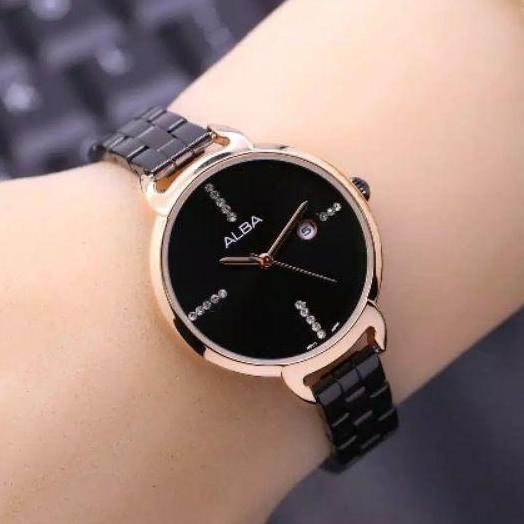 Jam Tangan Wanita Alba Tanggal Caual Rantai