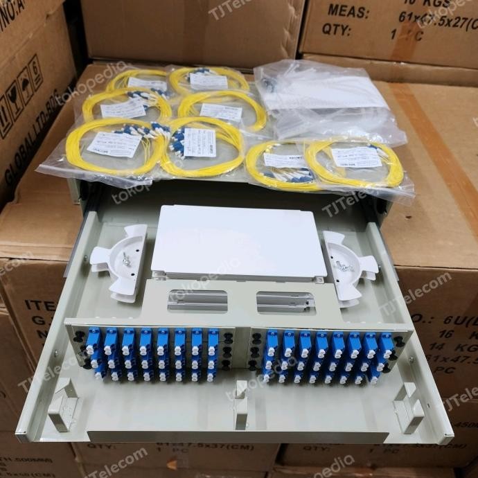OTB 96 core LC lengkap / Ukuran 2U