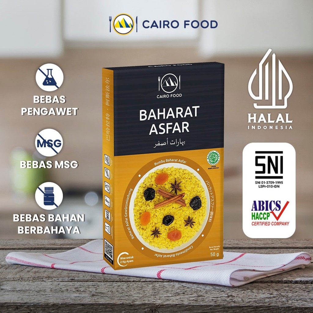 

Bumbu Baharat Asfar Non MSG - Cairo Food