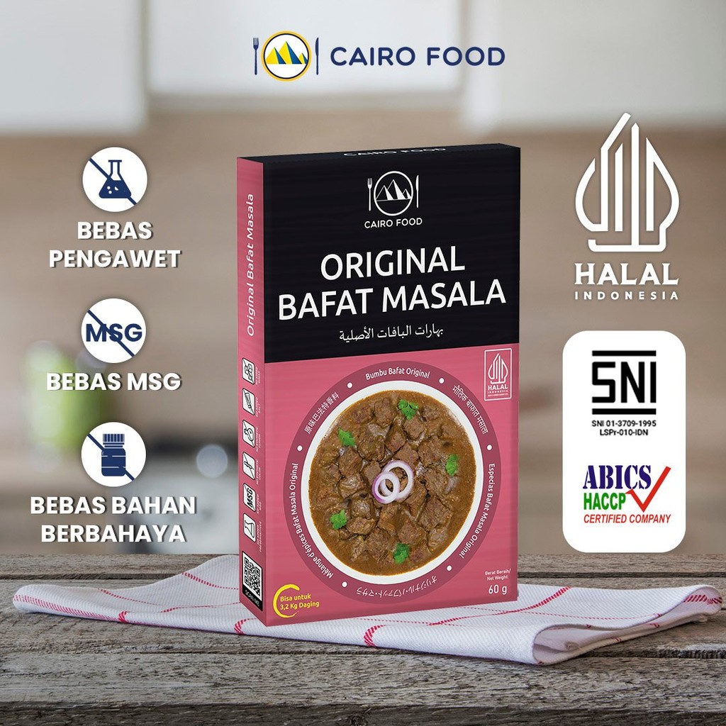 

Bumbu Bafat Original Non MSG - Cairo Food