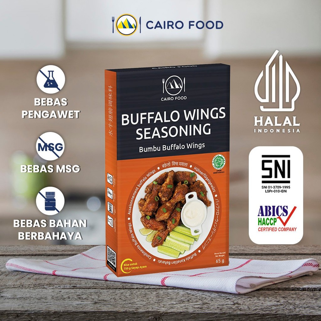 

Bumbu Buffalo Wings Non MSG - Cairo Food