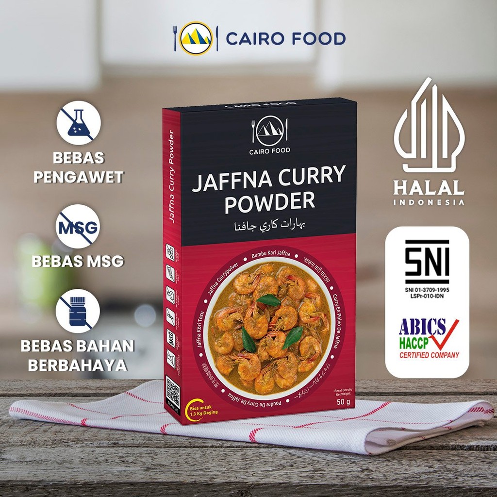 

Bumbu Kari Jaffna Non MSG - Cairo Food