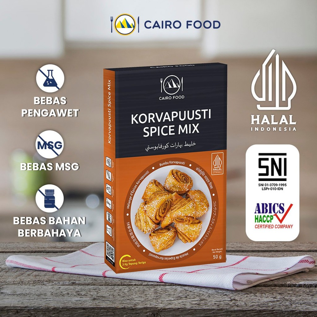 

Bumbu Korvapuusti Spice Mix - Cairo Food
