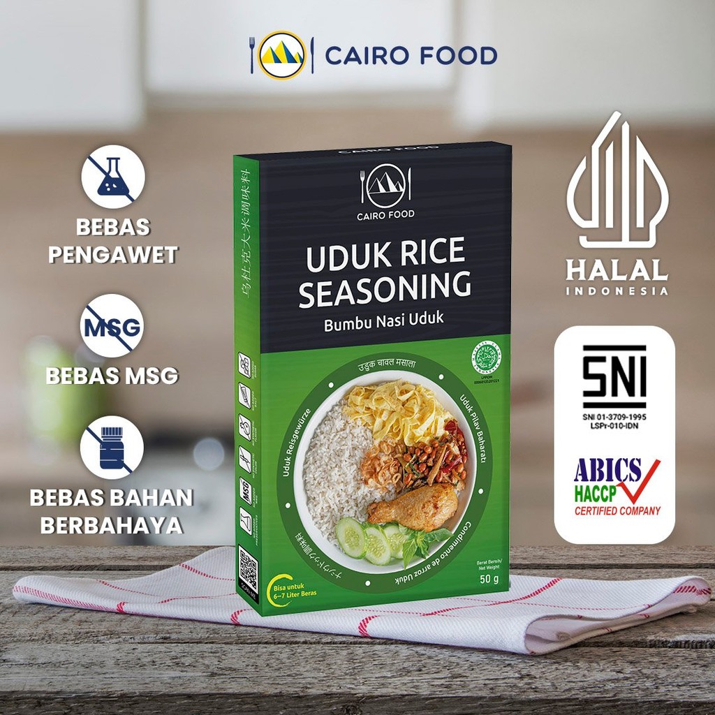 

Bumbu Nasi Uduk Non MSG - Cairo Food