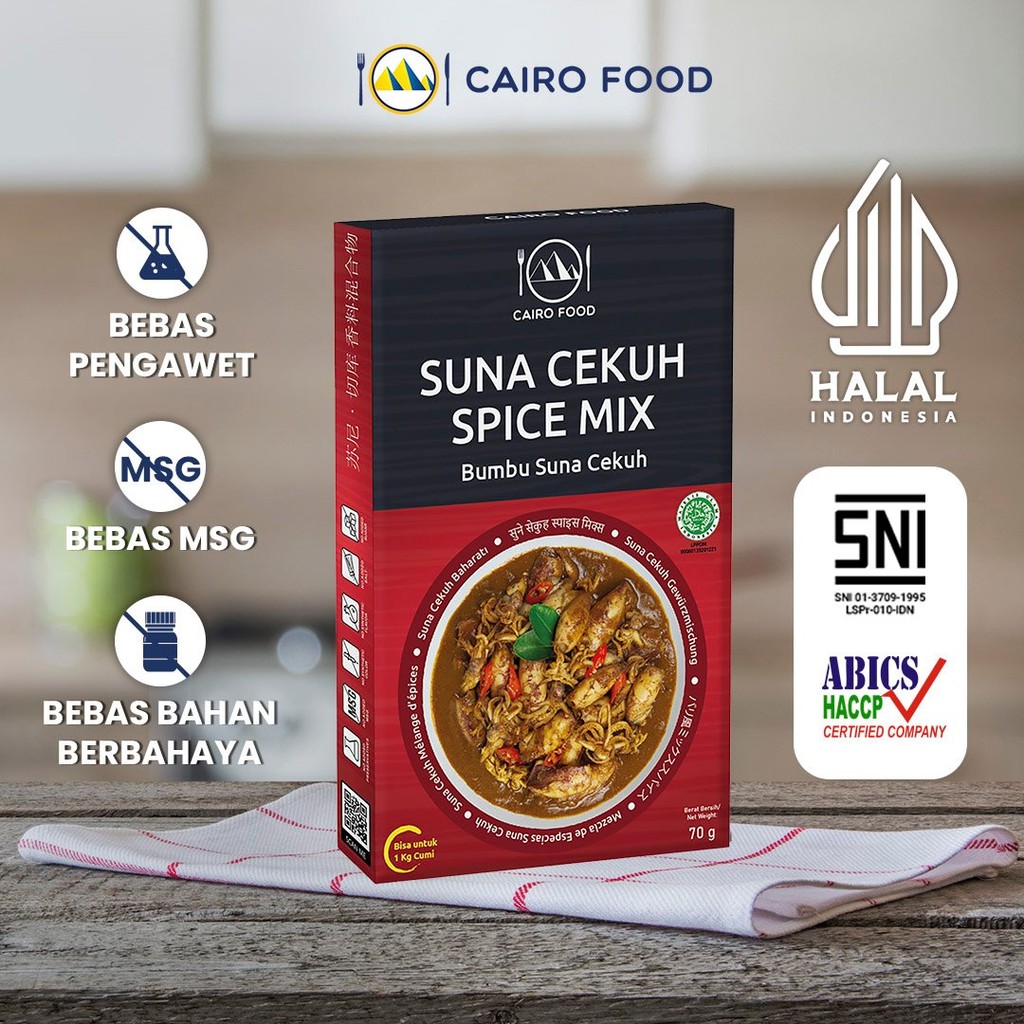 

Bumbu Suna Cekuh Non MSG - Cairo Food