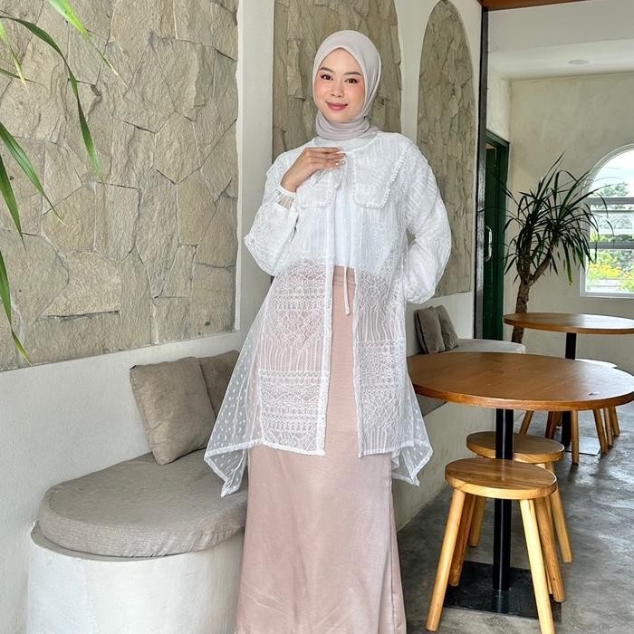 Product Terlaris Naomi Outer Outfit Wisuda Baju Wisuda Outfit Lamaran Outfit Yudisium Baju Wisuda