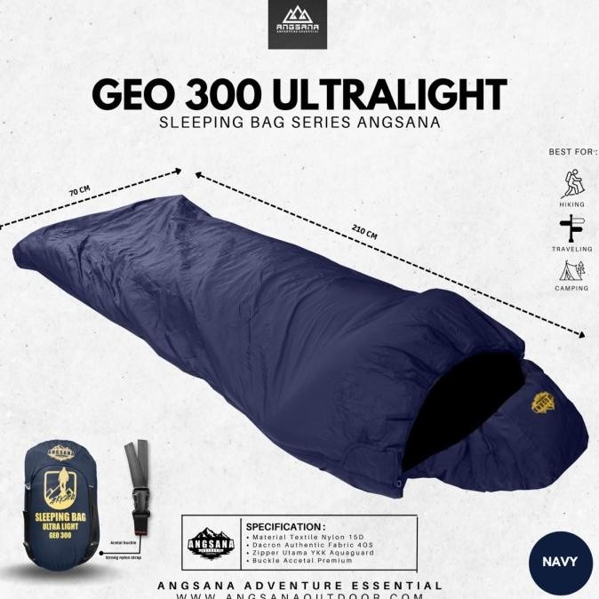 SLEEPING BAG ANGSANA GEO 300 COMPRESSION SACK Limited Edition